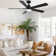 Modern 52" Ceiling Fan with Light and 5 Blades