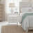 Weston White 2 Drawer Nightstand