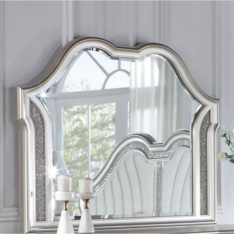 Miroir biseauté avec commode Jalexie