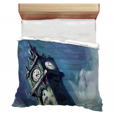 Trendy Floral Plush Microfiber / Polyester Comforter