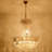 Ellisse 24" Crystal 8 - Light Dimmable Empire Chandelier