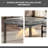 Modern Minimalist ABS Multi-functional Fully Automatic Mahjong & Dining Table with Heating Function for Chinese Rules