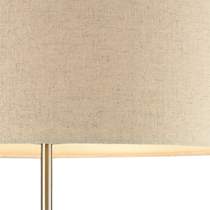 Katwijk 64'' High 1-Light Floor Lamp - Nickel
