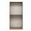 Armoire traditionnelle en noyer Wesa, 70,9 po x 74,8 po x 20,5 po | 100% panneau de particules enduit de mélamine, épaisseur: 0,7 pouce | Solution de rangement spacieuse pour vêtements et accessoires, design élégant brun uni