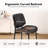 PU Leather Upholstered Dining Chair With Metal Legs-1542580954