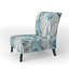 Fauteuil de chambre rembourré Great Wave Inspiration