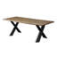 Metal Base Dining Table