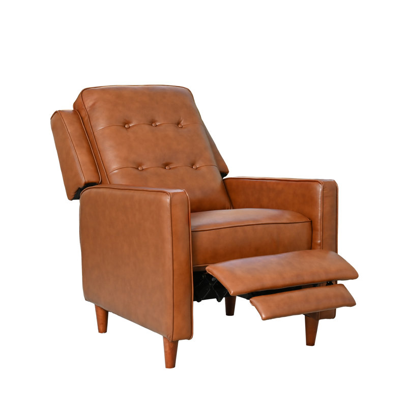Recliner, Camel Top Grain Leather