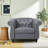 Tangie 40" Upholstered Sofa-405648416