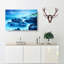 Lighthouse On A Hill With Seascape - Wrapped Canvas Painting-55365672