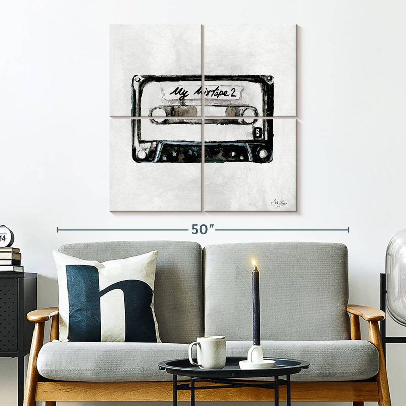 Abarca Retro Cassette II, 32" H x 32" W