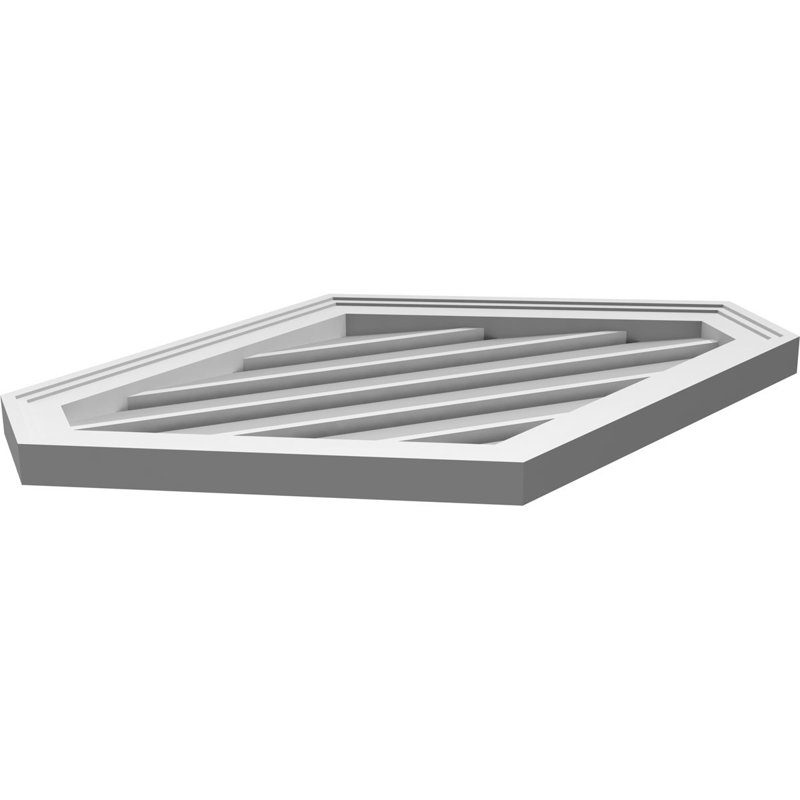 Pente verticale verticale en uréthane 6 pi, 1.5" H x 30" W x 20" L