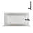 Streamline 66 in. x 32 in. Acrylic Left-Hand Drain Alcove Bathtub in Glossy White With External Drain-101700381