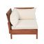 Chaise de patio avec coussins Shorehamby