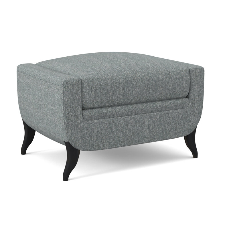 Repose-pieds standard rectangulaire de 29,5 po Armstrong, Espresso, Cyan Maya