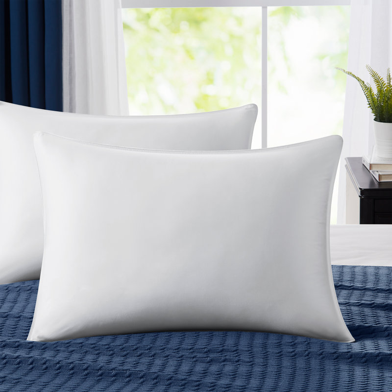 Queen Size White Cotton Hypoallergenic Pillow