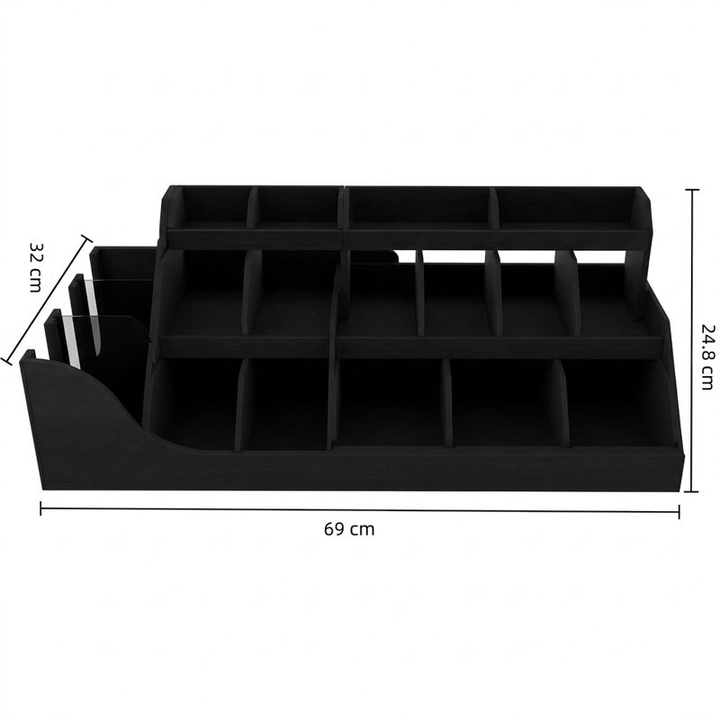 Extra Large 3-Tier Coffee Station Organizer with Pod Storage