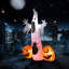 Décorations d'extérieur gonflables citrouille fantôme 8 pi Halloween