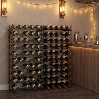 Standard Wine Bottle Rack Black