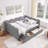 Queen Size Cozy Gingham Daybed-861266470