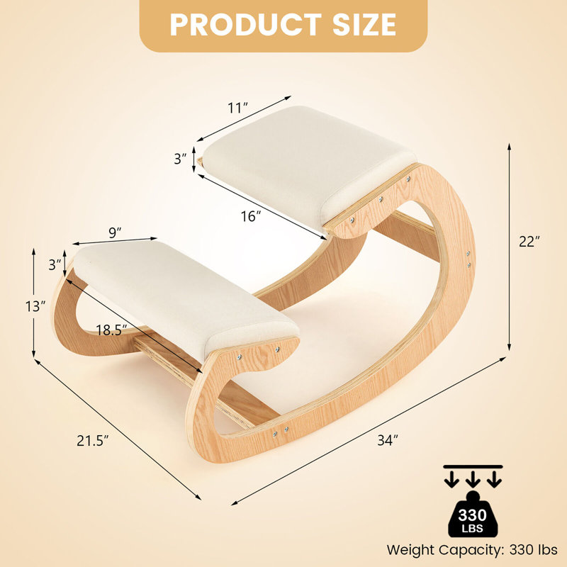 Fauteuil ergonomique Lorma, Blanc