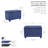 Bacca Fabric Upholstered Storage Bench-1411131122