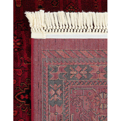Tapis oriental rouge Amro