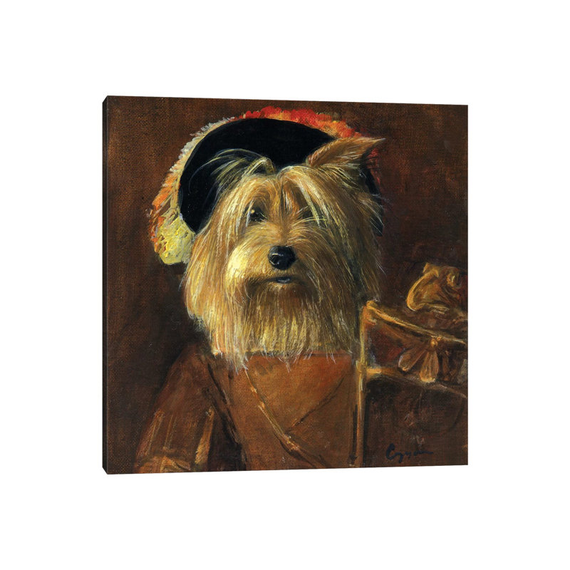 Sherman by Melinda Copper - Wrapped Canvas Gallery-Wrapped Canvas Giclée, 30.48 cm H x 30.48 cm W