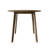 5-Piece Counter-Height Round Dining Set with Upholstered Splat-Back Chairs, Brown-1498473061