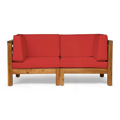 2-Piece Outdoor Love Seat Set