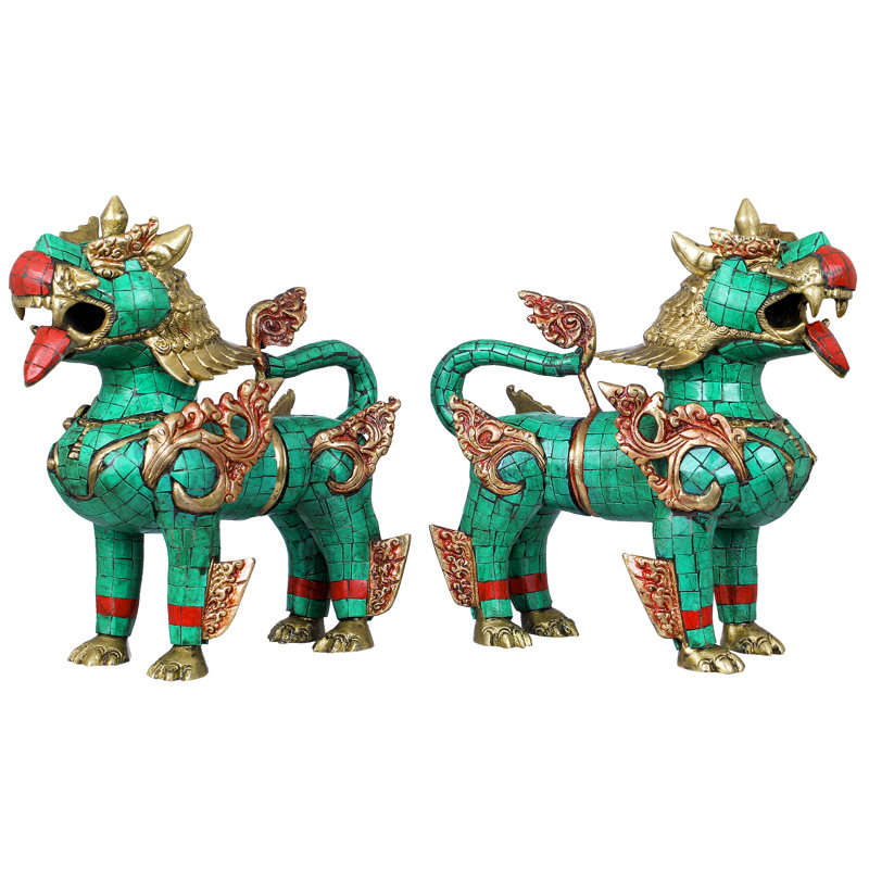 Temple paire de lion