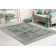 Davide 1229 Transitional Crackled Green Area Rug