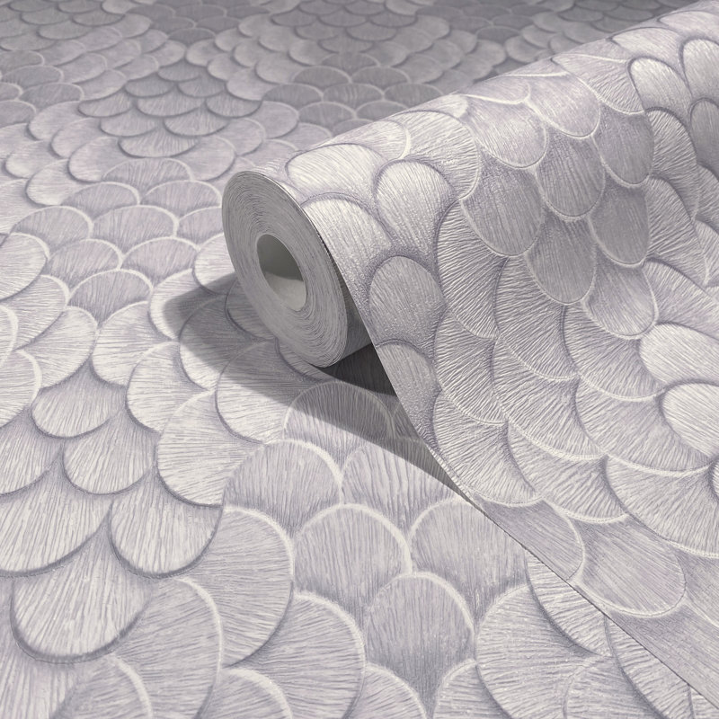 Galerie Fashion Icon 3D optics Wallpaper, Grey