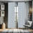 Ethnic Semi-Sheer Rod Pocket Curtain Panels-45202099