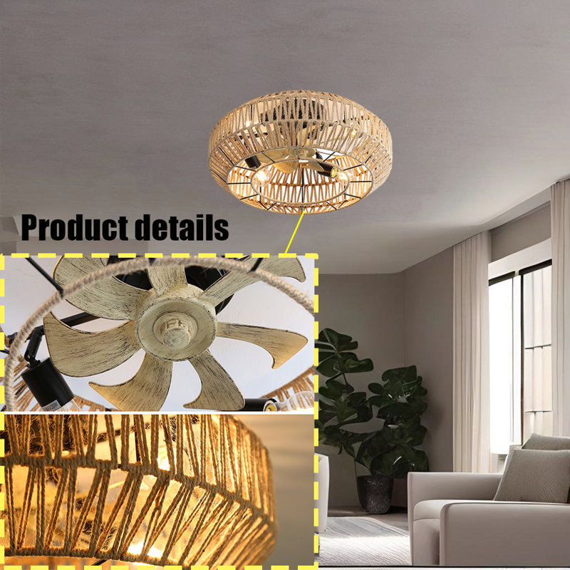 Neldon Ceiling Fan with Light Kit