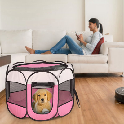 Roulettes pour cage en tissu Evania