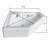 The Renovators Supply Inc. 17'' Gloss Vitreous China Specialty Bathroom Sink with Overflow