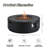 38" Round Propane Fire Pit, 50,000 BTU Outdoor Gas Fire Pit With MGO Stone-Look, Steel Burner, Adjustable Flame, Waterproof Cover & Lava Rocks-284203485