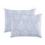 Ensemble de courtepointe réversible en mélange de coton jacquard Laurel-111705578