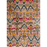 Rumi Hand-Knotted Silk Spice Area Rug