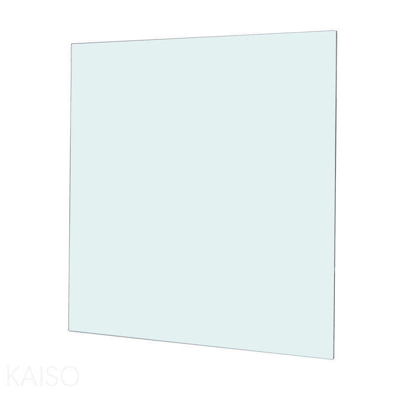 Plateau carré en verre trempé - 39,3 po x 39,3 po, épaisseur 3/8 po