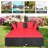 52'' Wide Straight Wicker Patio Daybed with Cushions-86176391
