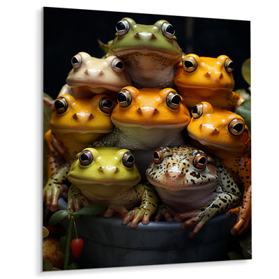" Animal Frog Family III "