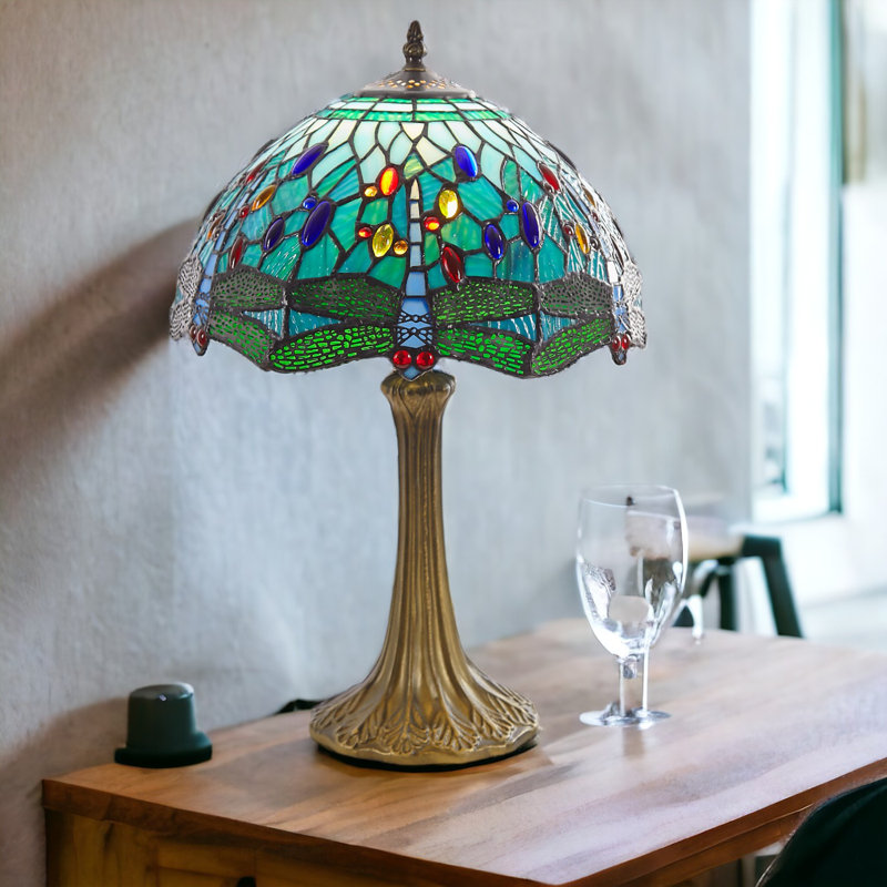 Javonte Resin Table Lamp, 50cm H x 30cm W x 30cm D
