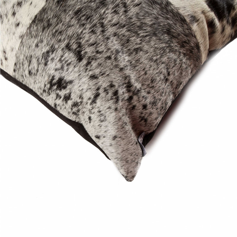 Coussin Salt and Pepper, Gris / Blanc