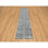 Ursal One-of-a-Kind 2'6" X 11'8" New Age Runner Wool Area Rug Grey