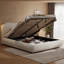 Upholstered Ottoman Storage Bed-1395879588