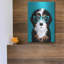 «Bernese Mountain Blue» par Debbie Gray-1057247968