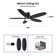 Mintun 48'' Ceiling Fan with Light
