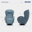 Fauteuil de massage chauffant Nouhaus Luna, fauteuil inclinable de massage à gravité zéro avec massage 3D à faible bruit et double système de sonorisation (bleu turquoise)-1548668970
